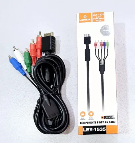 Cabo Componente P2/P3 AV Ultra HD - LEHMOX