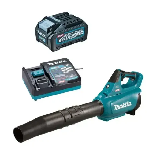 SOPRADOR FOLHA C/1 BATERIA 40V 4 AMPERES+CARREGADOR 127V-MAKITA