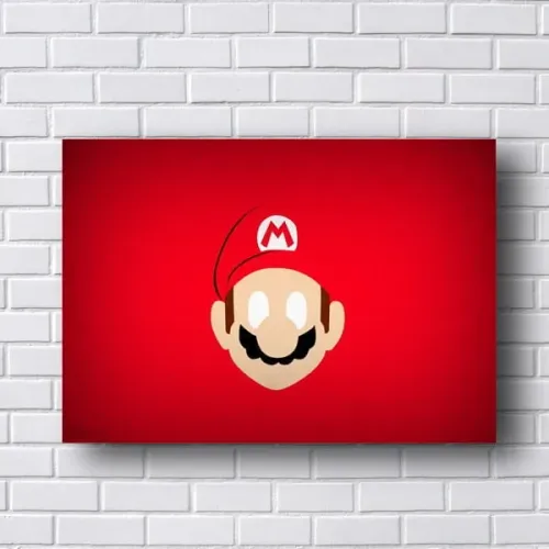 Quadro para Decoração Mario