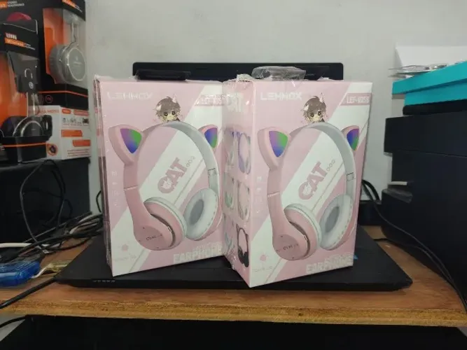fone bluetooth gatinho! 