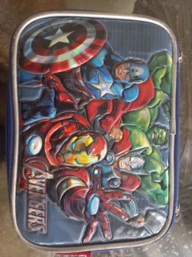Estojo escolar Box Grande Vingadores Avengers