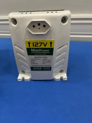Transformador de Tensão Bivolt MaxiPower 2000VA