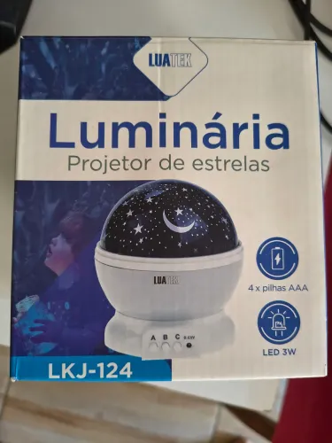 Luminária Projetor de Estrelas 