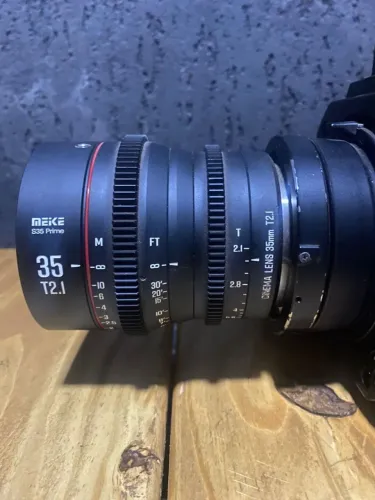 Lente Meike s35 prime 35mm - Lente de produção de cinema