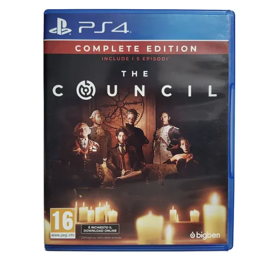 The Council Complete Edition PS4 Mídia Física Seminovo Raro