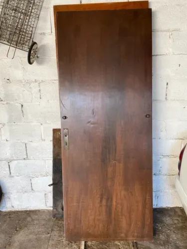 Porta madeira interna