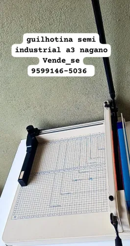 Vende-se Guilhotina Semi Industrial