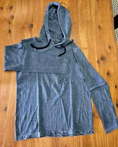 Sueter de Moletom Cinza Unissex