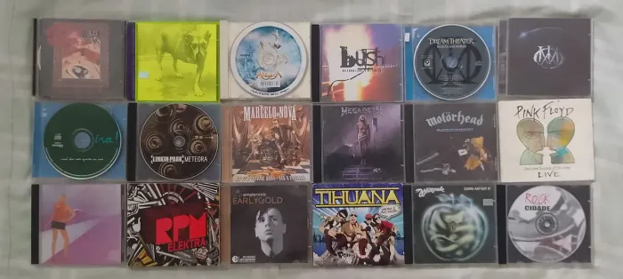 Cds de Rock originais