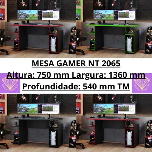 MESA GAMER NT 2065 TM