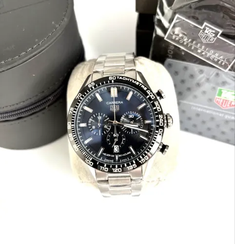 Relogio Tag H. Carrera - 43mm - Vidro Safira - Quartzo - Prm AAA+