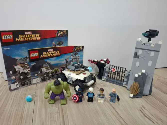 LEGO Marvel Super Heroes Vingadores Avengers 76041 - Hydra Fortress Smash