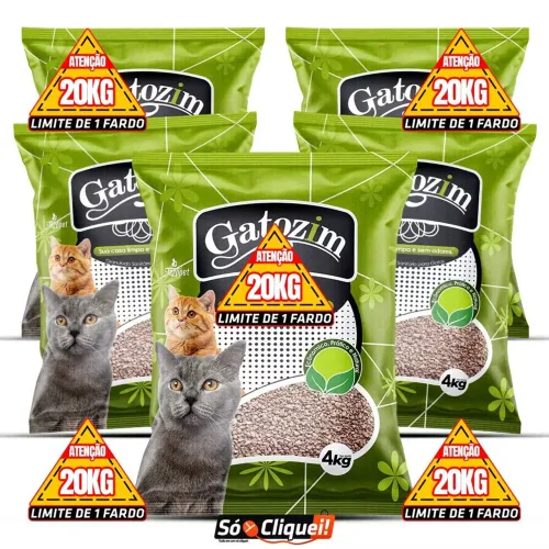 Vendo areia para gato 20kg