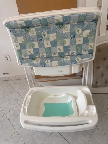 Banheira banho com trocador burigotto 