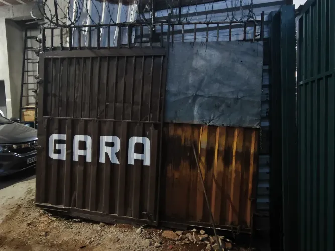 Portão de garagem