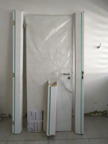 Porta Branca Banheiro Completa