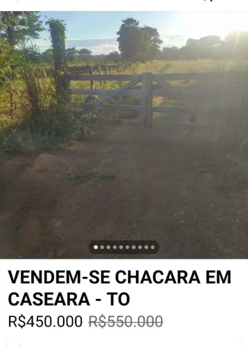Vende-se Chácara 8 Alqueires