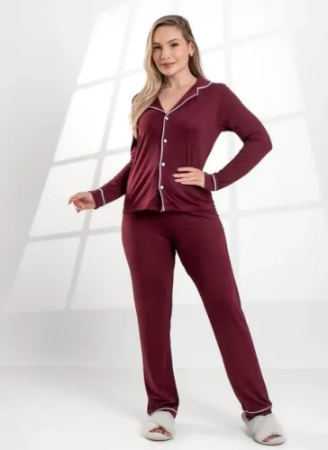 Pijama Americano Longo