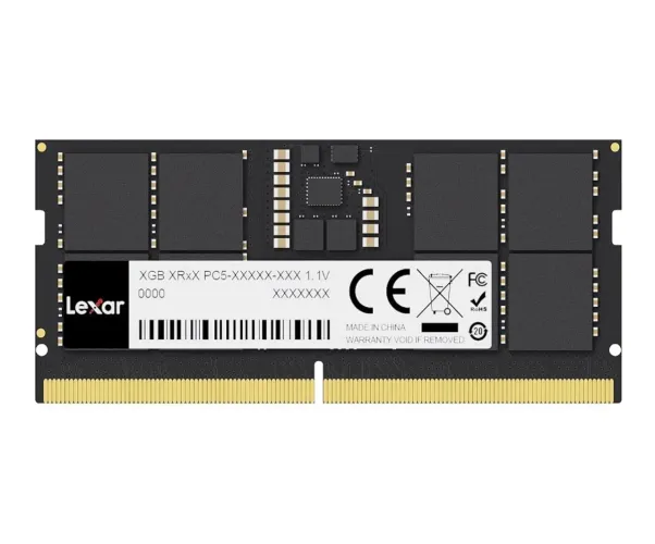 Kit Memória RAM Lexar 32GB DDR5 5600MHz (2x16GB) SODIMM