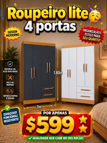 Guarda roupas novos
