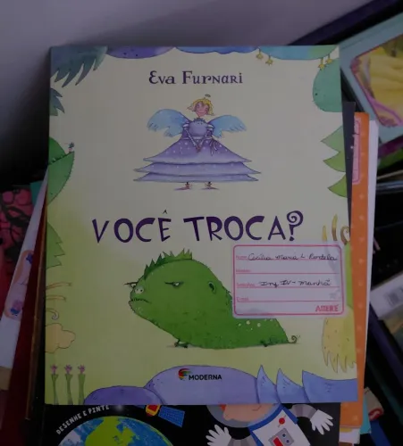 Livro "Você troca?", Eva Furnari