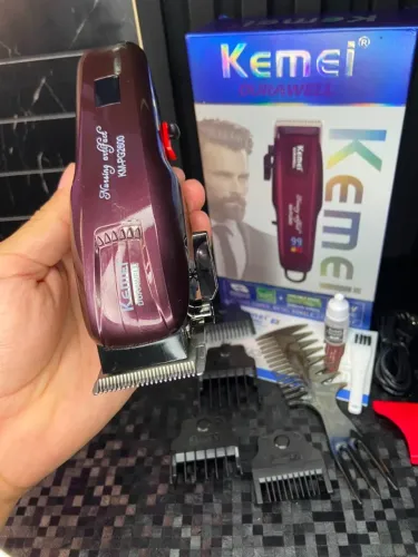 Máquina de Cortar Cabelo Kemei Durawell KM-PG2600 an3