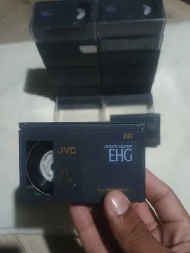 JVC Fitas vídeo cassete