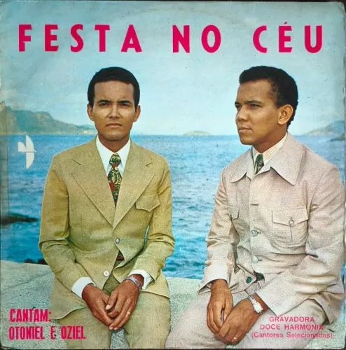 Lp Disco de Vinil Gospel Evangélico Otoniel E Oziel - Festa No Céu