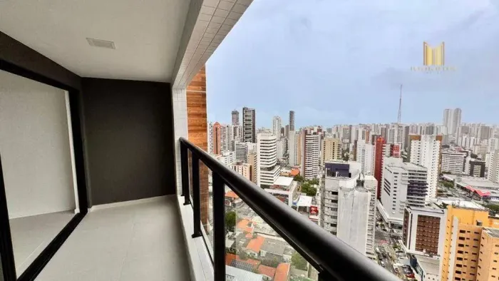 Apartamento com 1 dormitório à venda, 38 m² por R$ 670.000,00 - Aldeota - Fortaleza/CE