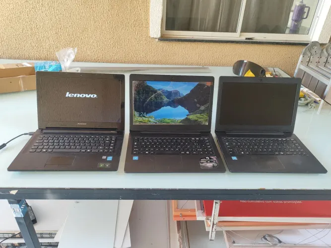 Notebooks para venda, precisa de uma boa manutenção