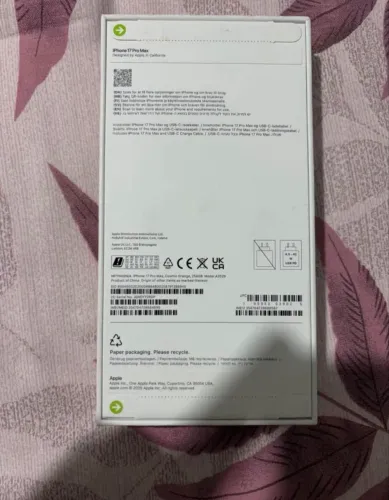 iPhone 17 Pro Max 256gb