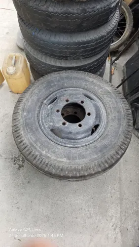 Roda completa para 608 / 708 aro com pneu 