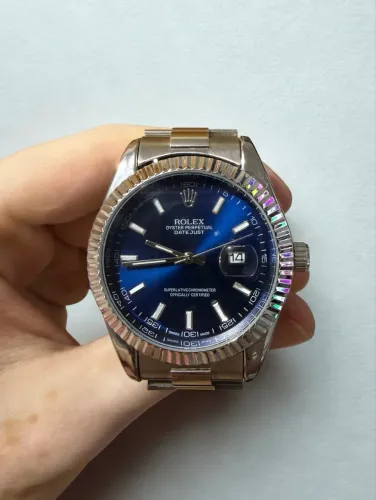 Relógio Rolex DateJust Azul President