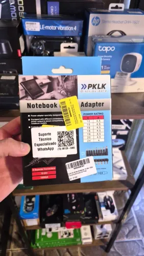 Fonte universal para notebooks, novo, lacrado, com garantia!