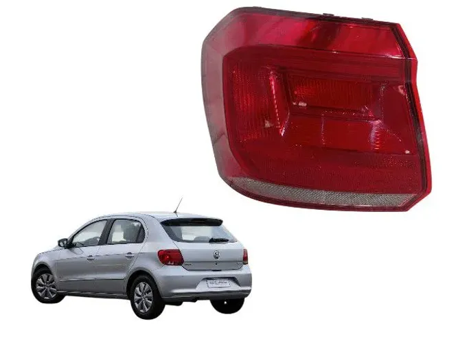 Lanterna Traseira Esquerdo Volkswagen Gol G7/G8 2016 a 2020 Usado Original 