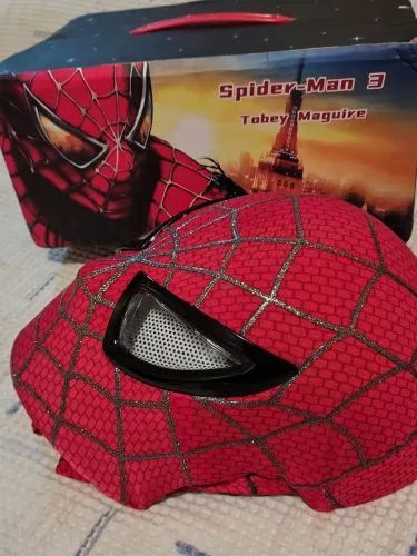 Máscara Homem aranha Tobey , Elétrica NOVO