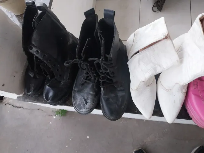 Varios sapatos botas sandalia femininas tam 36