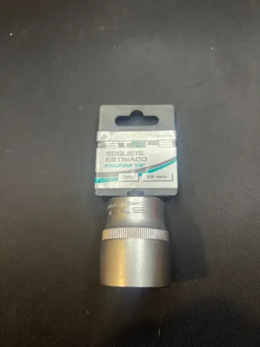 Soquete Stels 28 mm encaixe 1/2 para porcas e parafusos