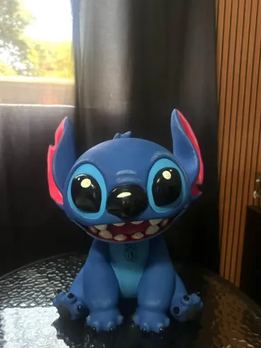 Stitch Tamanho Real 41cm Feito em Impressora 3d e Pintado à Mão
