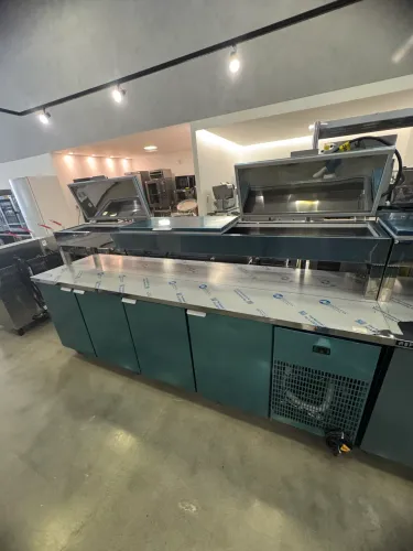 Balcão Refrigerado Condimentadora 2,50m Refrimate Novo 