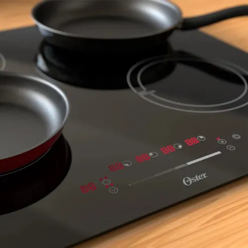 OTOP402Cooktop por Indução Oster, Touch Screen, 4 Bocas, 220V, OTOP402