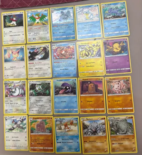200 cartas Pokémon