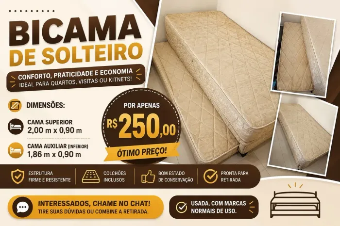 Bicama solteiro