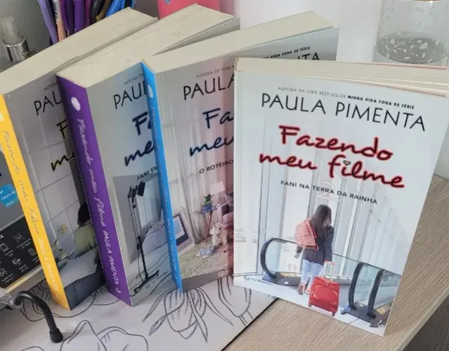 Kit 4 Livros Fazendo Meu Filme - Paula Pimenta (Vols 2, 3, 4 + Lado B)