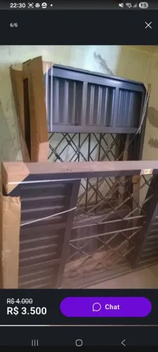 3 janelas de aço e 1 porta de aço só R$1.000,00