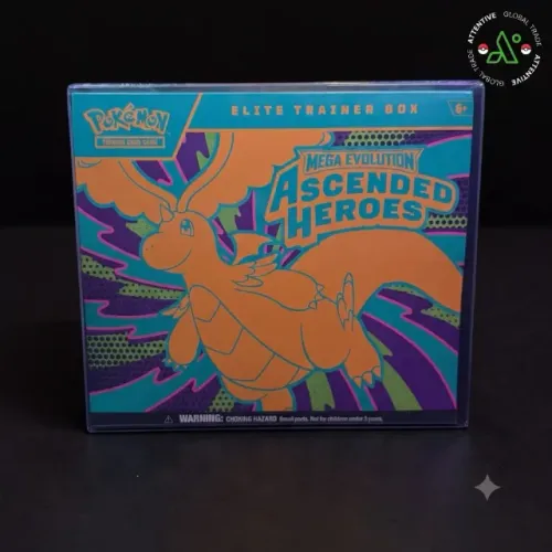02 x ETB Mega Evolution Ascended Heroes Elite Trainer Box Inglês