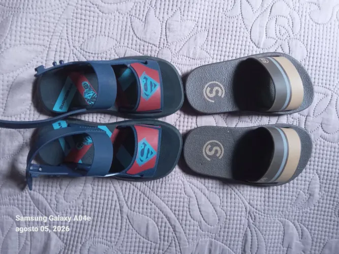 Sandália infantil masculina