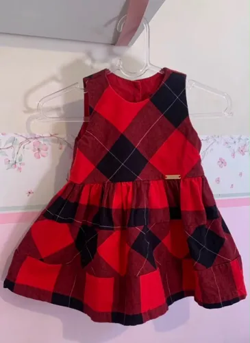 Vestido Bebê marca: Precoce 6 a 9 meses