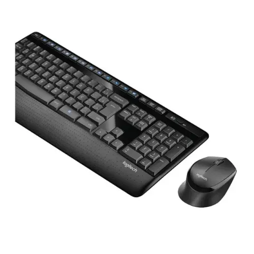 KIT TECLADO E MOUSE OFFICE SEM FIO LOGITECH MK345 - LOJA DADO DIGITAL