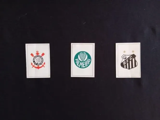 Figurinhas dos Escudos do Campeonato Paulista 1988